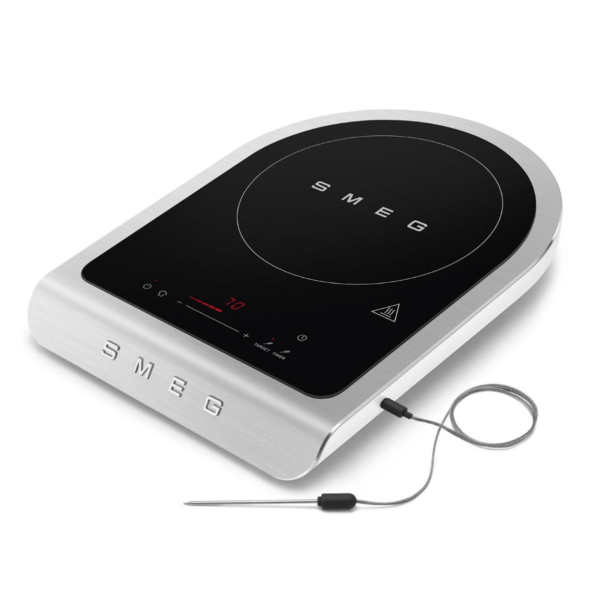 Smeg - Portable Induction Cooktop - Matte White - Wholesales Supply