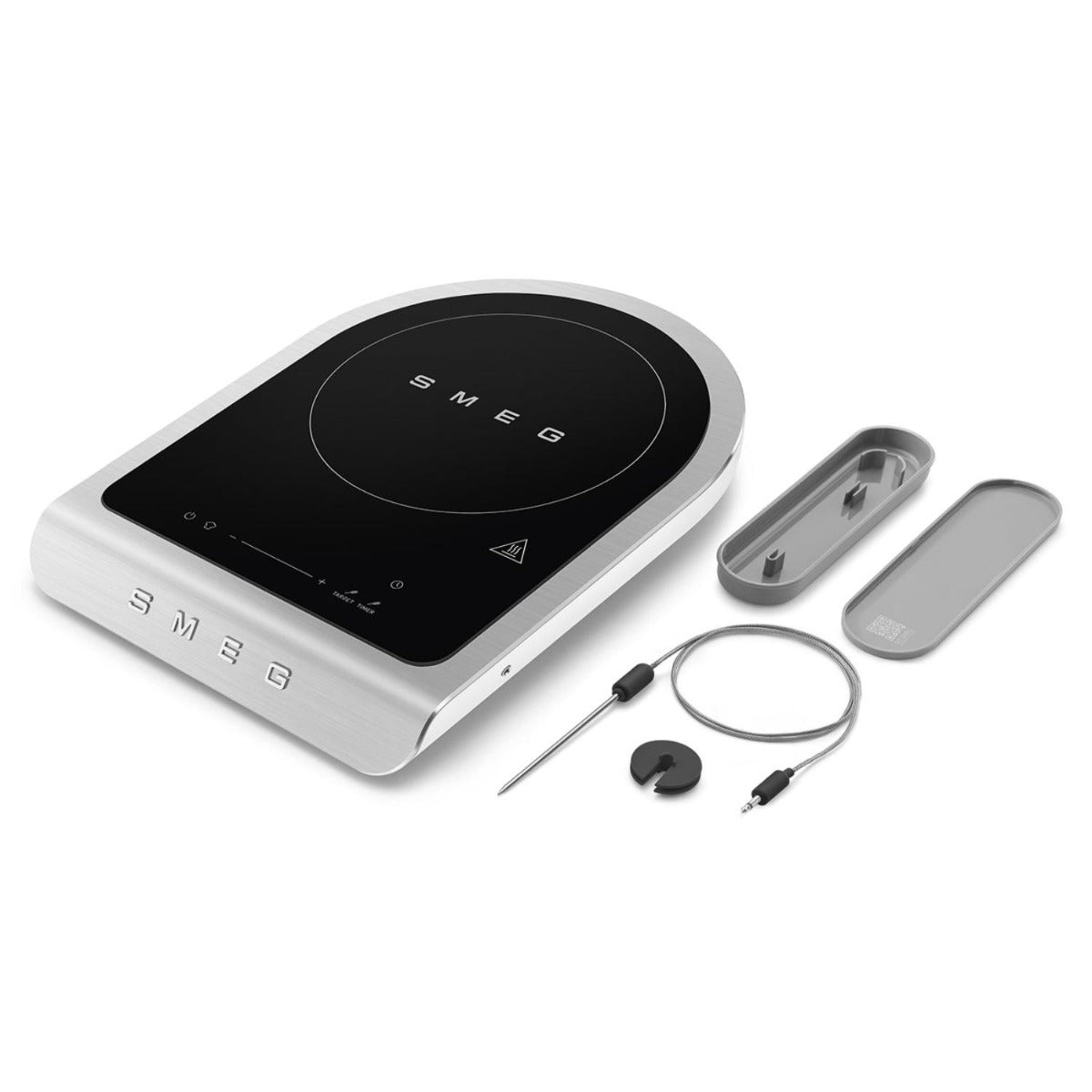 Smeg - Portable Induction Cooktop - Matte White - Wholesales Supply