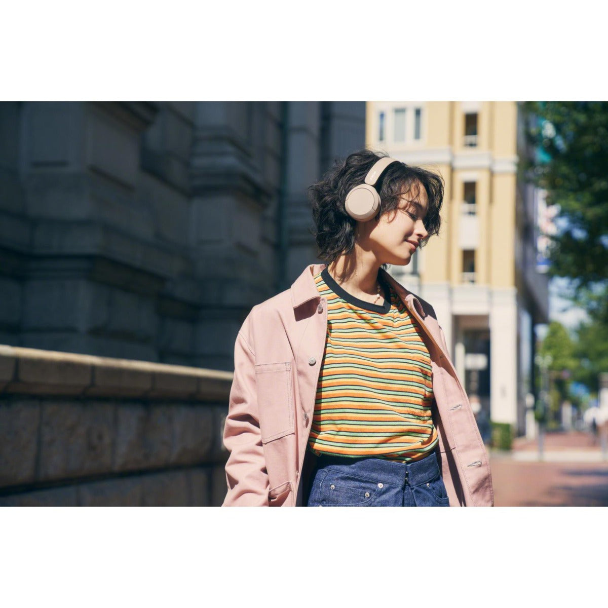 Sony - Wireless on Ear Headphones - Beige - Wholesales Supply