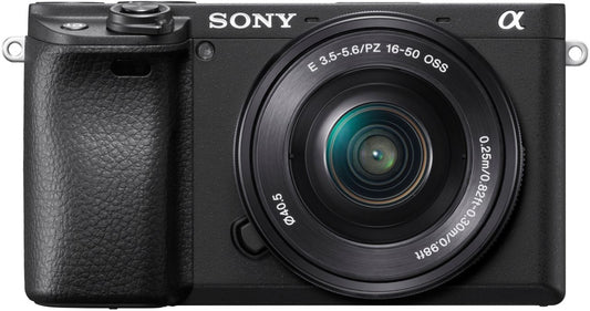 Sony - A6400 Premium Digital E-Mount APS-C Camera Body with 16-50mm Camera Lens - Black - Wholesales Supply