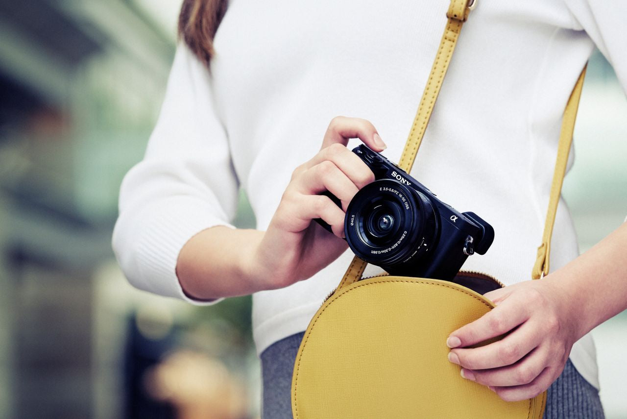 Sony - A6400 Premium Digital E-Mount APS-C Camera Body with 16-50mm Camera Lens - Black - Wholesales Supply