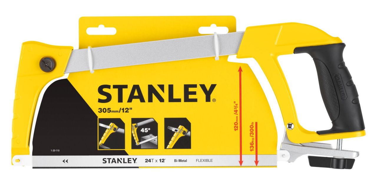 Stanley - Hacksaw Heavy Duty 305mm - Wholesales Supply