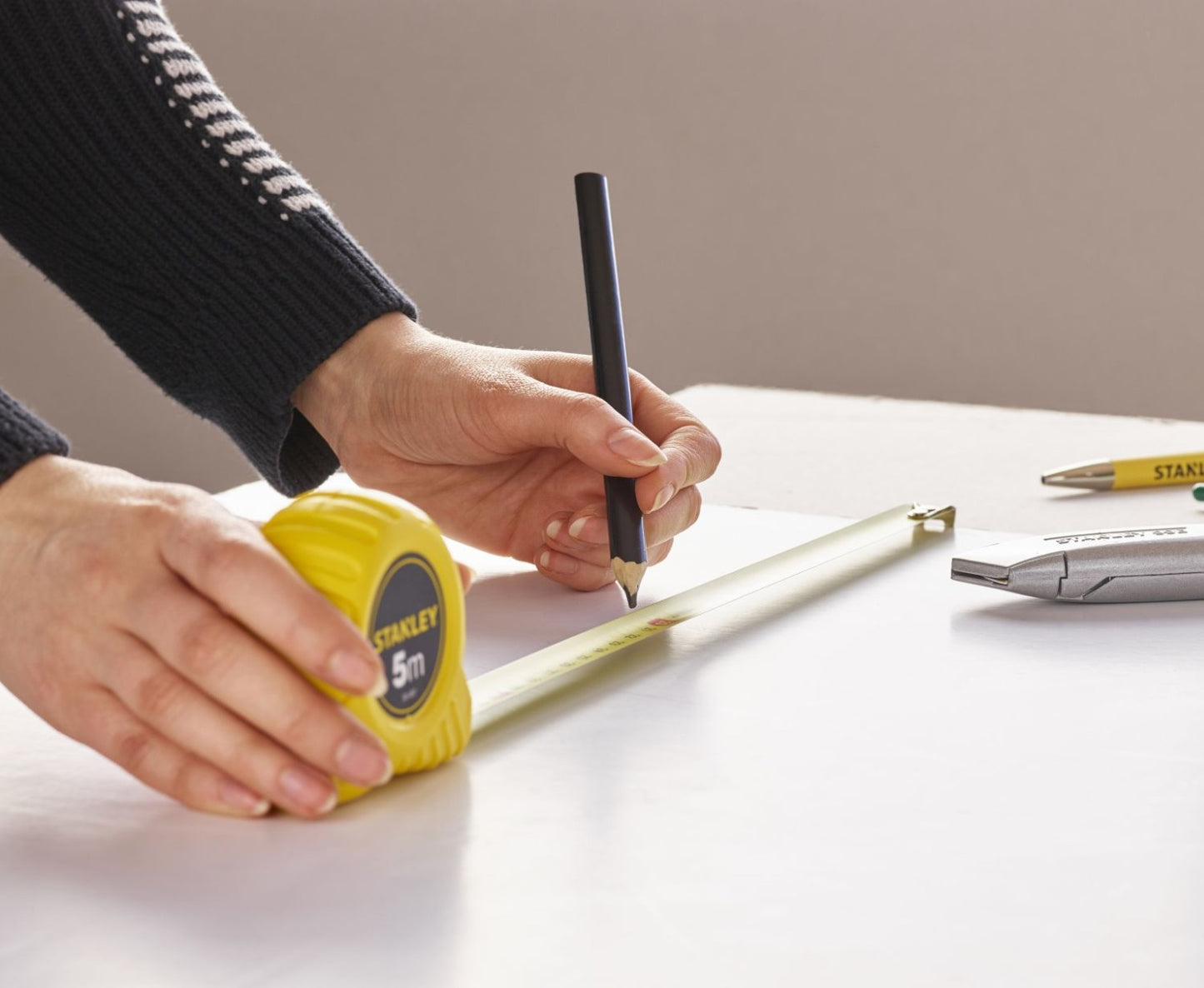 Stanley - Short Rule Tape Measure 5m - Wholesales Supply