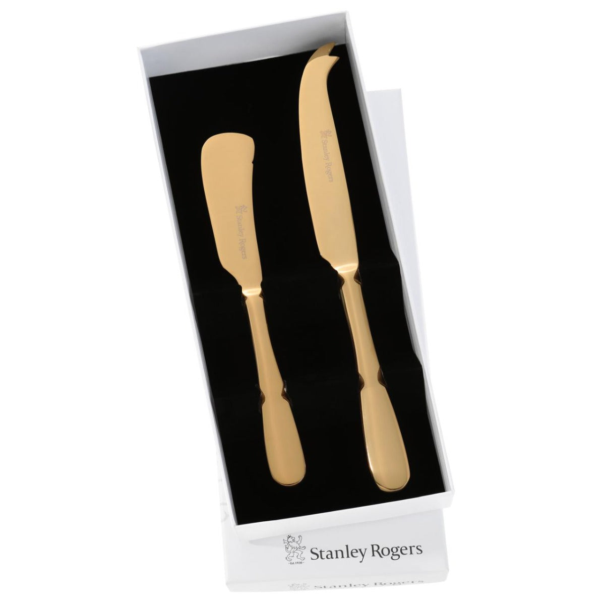 Stanley Rogers - Albany Gold Cheese Knife 2Pc - Wholesales Supply