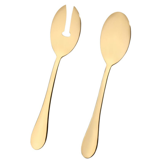 Stanley Rogers - Albany Gold Salad Server 2Pc - Wholesales Supply