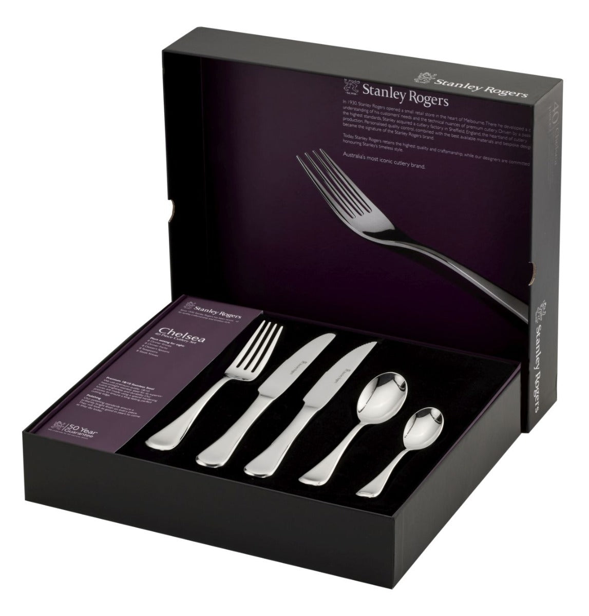 Stanley Rogers - Chelsea 40 Piece Cutlery Set - Wholesales Supply
