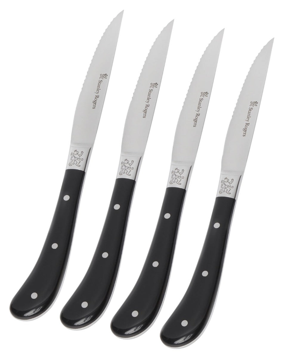 Stanley Rogers - Pistol Grip Artisan Steak Knives 4 Piece Set - Wholesales Supply