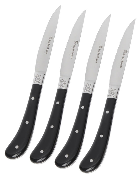 Stanley Rogers - Pistol Grip Artisan Steak Knives 4 Piece Set - Wholesales Supply