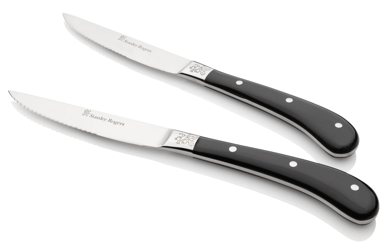 Stanley Rogers - Pistol Grip Artisan Steak Knives 4 Piece Set - Wholesales Supply
