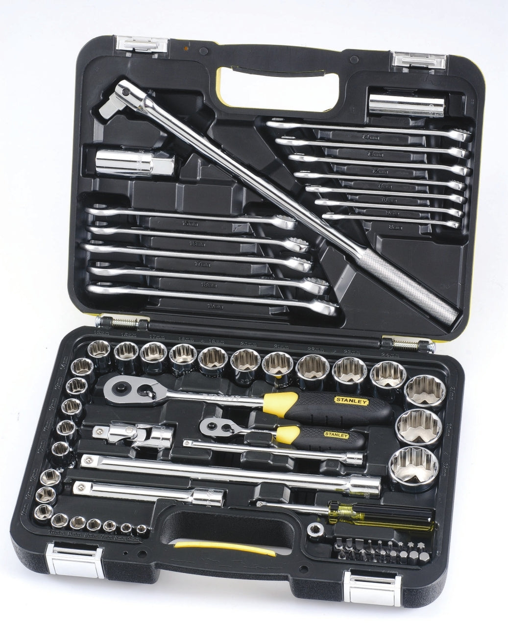 Stanley - Trade Tool Set, 68 Piece - Stainless Steel/Black - Wholesales Supply