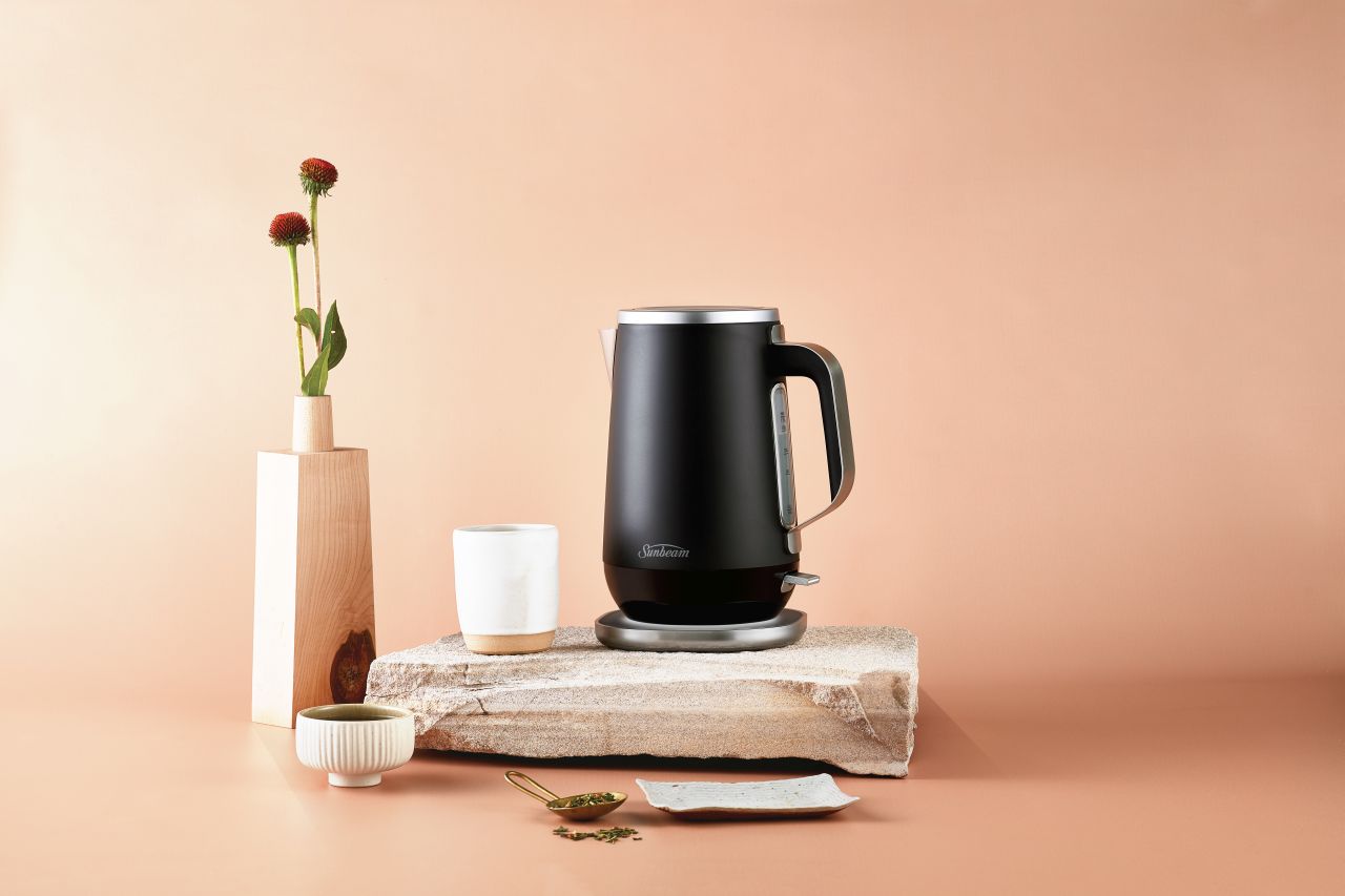 Sunbeam - 1.7L Kyoto City Collection Kettle - Black - Wholesales Supply