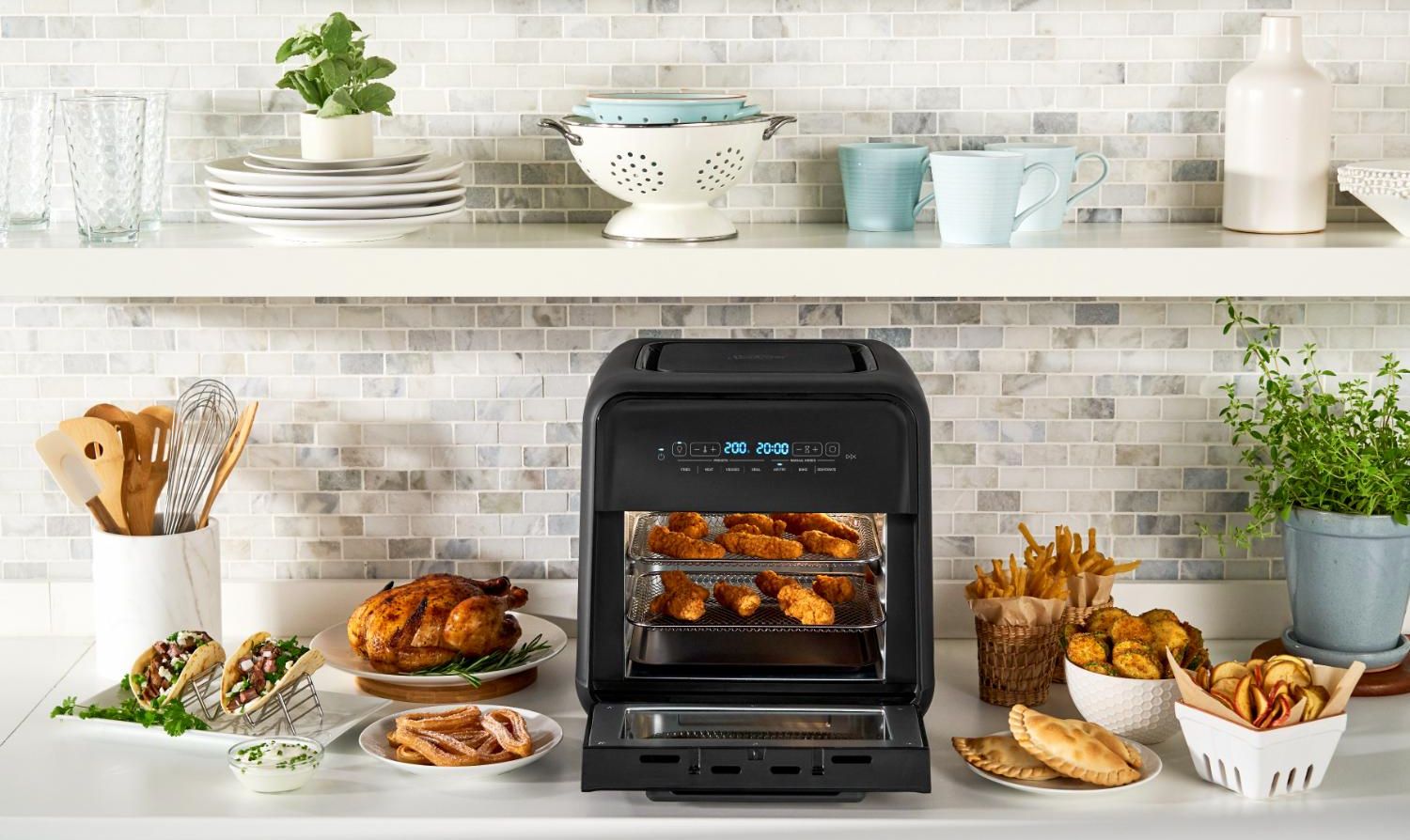 Sunbeam - 10L All In One Air Fryer Oven - Black - Wholesales Supply