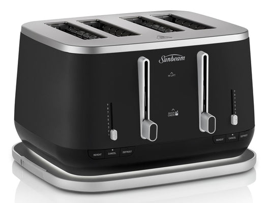 Sunbeam - 4 Slice Kyoto City Collection Toaster - Black - Wholesales Supply