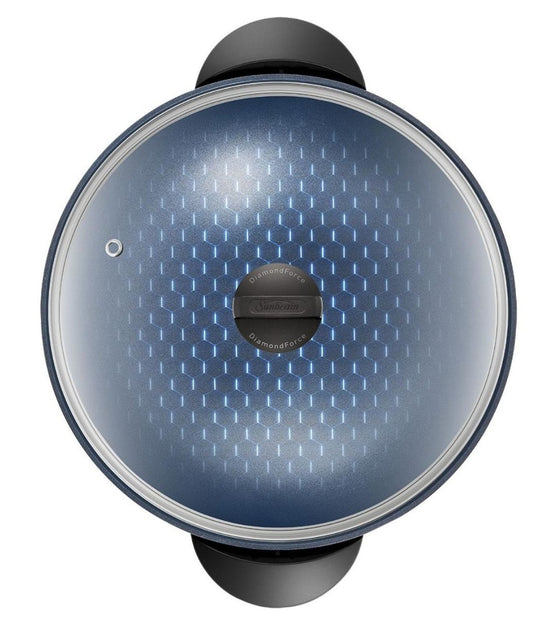 Sunbeam - DiamondForce 7.5L Electric Wok - Blue/Black - Wholesales Supply