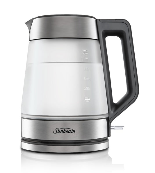 Sunbeam - 1.7L Morning Frost Glass Kettle - Wholesales Supply