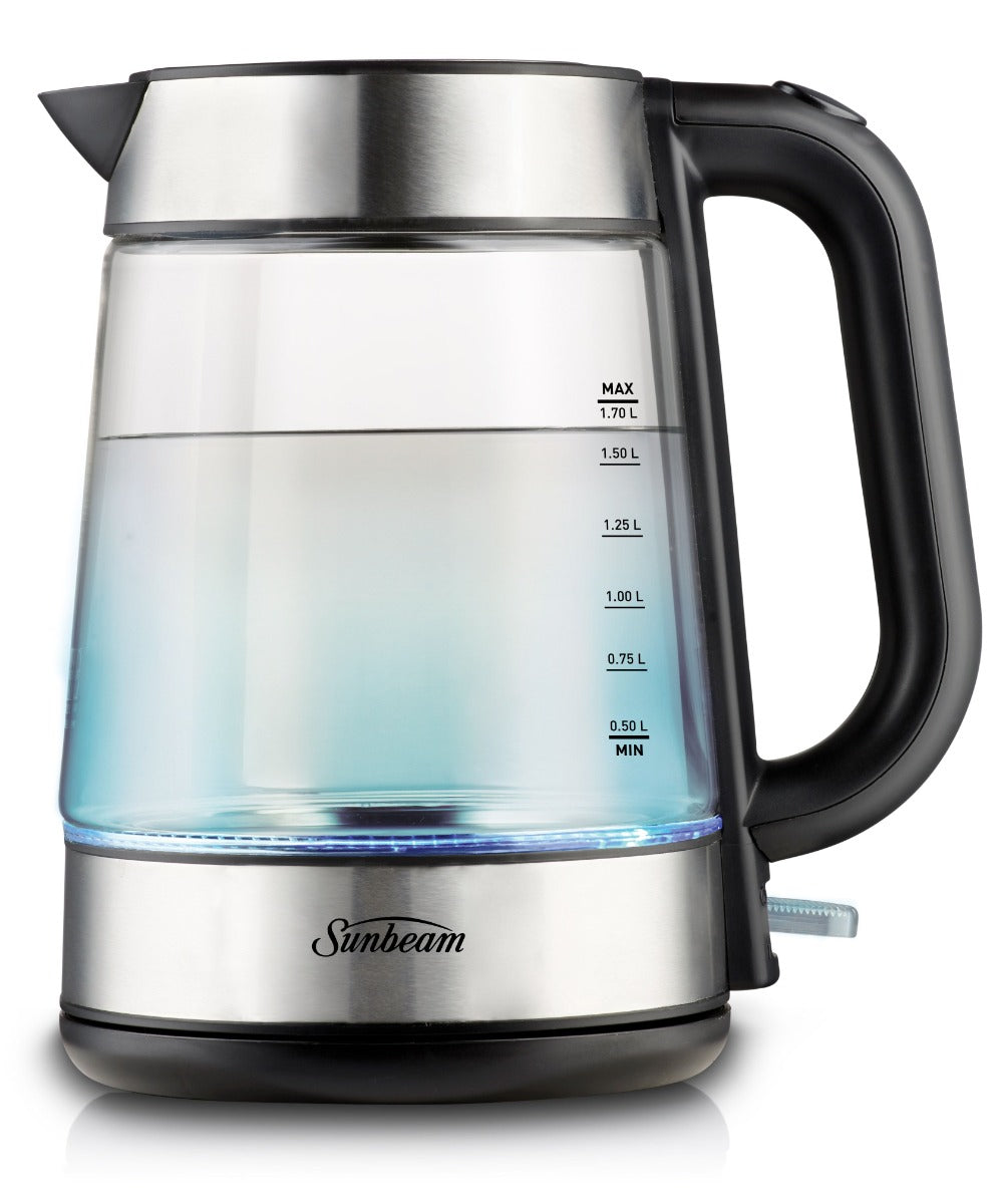 Sunbeam - 1.7L Schott Capri Glass Kettle - Wholesales Supply