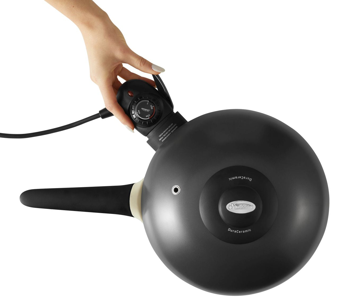 Sunbeam - 25cm DuraCeramic Electric Skillet - Wholesales Supply