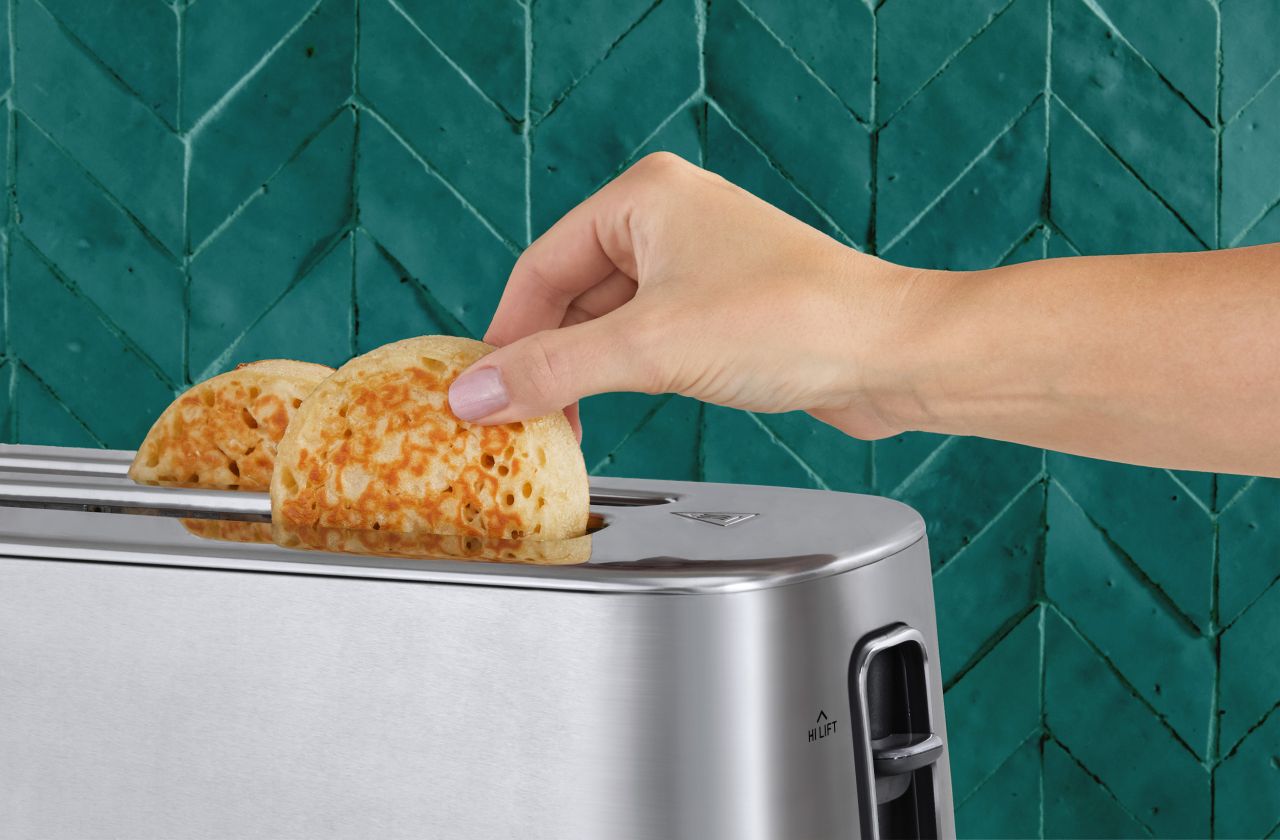 Sunbeam - 4 Slice Arise Collection Long Slot Toaster - S/S - Wholesales Supply