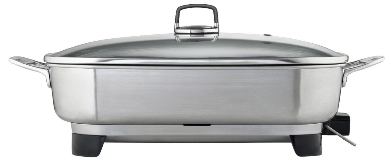 Sunbeam - Ellise Stainless Steel Electric Frypan - Wholesales Supply