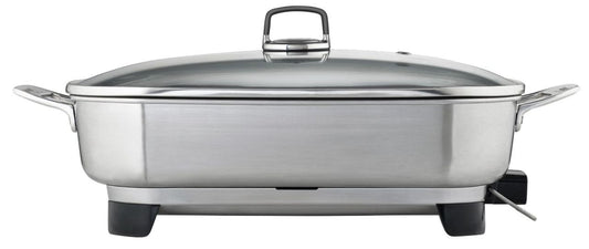 Sunbeam - Ellise Stainless Steel Electric Frypan - Wholesales Supply