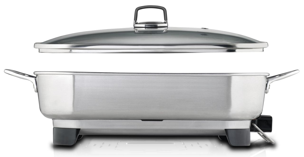 Sunbeam - Ellise Stainless Steel Electric Frypan - Wholesales Supply