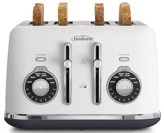 Sunbeam - Alinea Select 4 Slice Toaster - White - Wholesales Supply