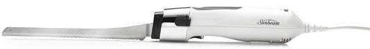 Sunbeam - Carveasy Twin Blade Electric Knife - White - Wholesales Supply