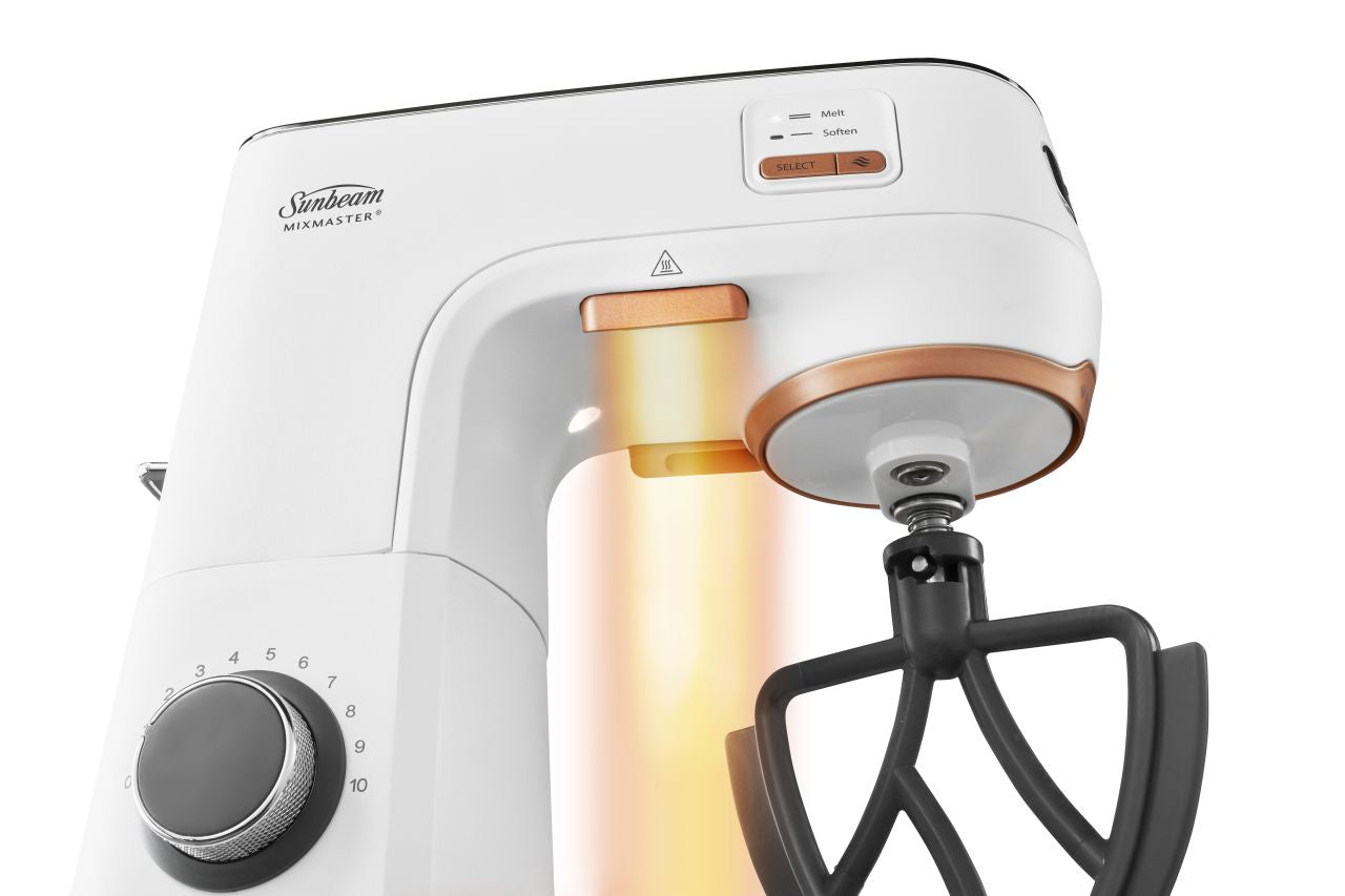 Sunbeam - Mixmaster HeatSoft Planetary Stand Mixer - White - Wholesales Supply