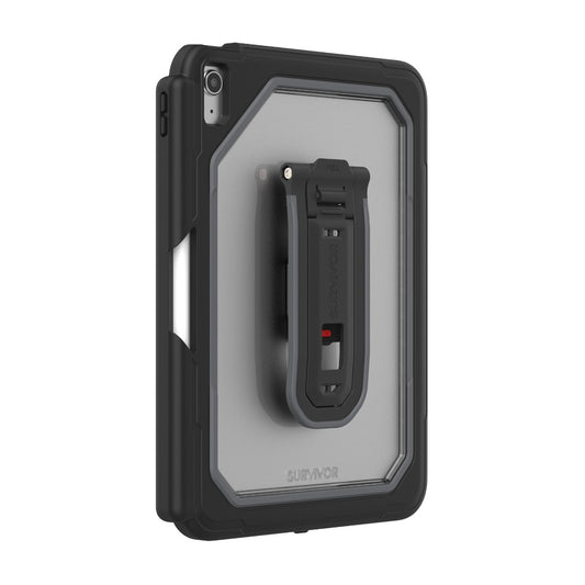 Survivor All Terrain Cover for iPad 10.9" Gen 10 - Black/Clear - Wholesales Supply
