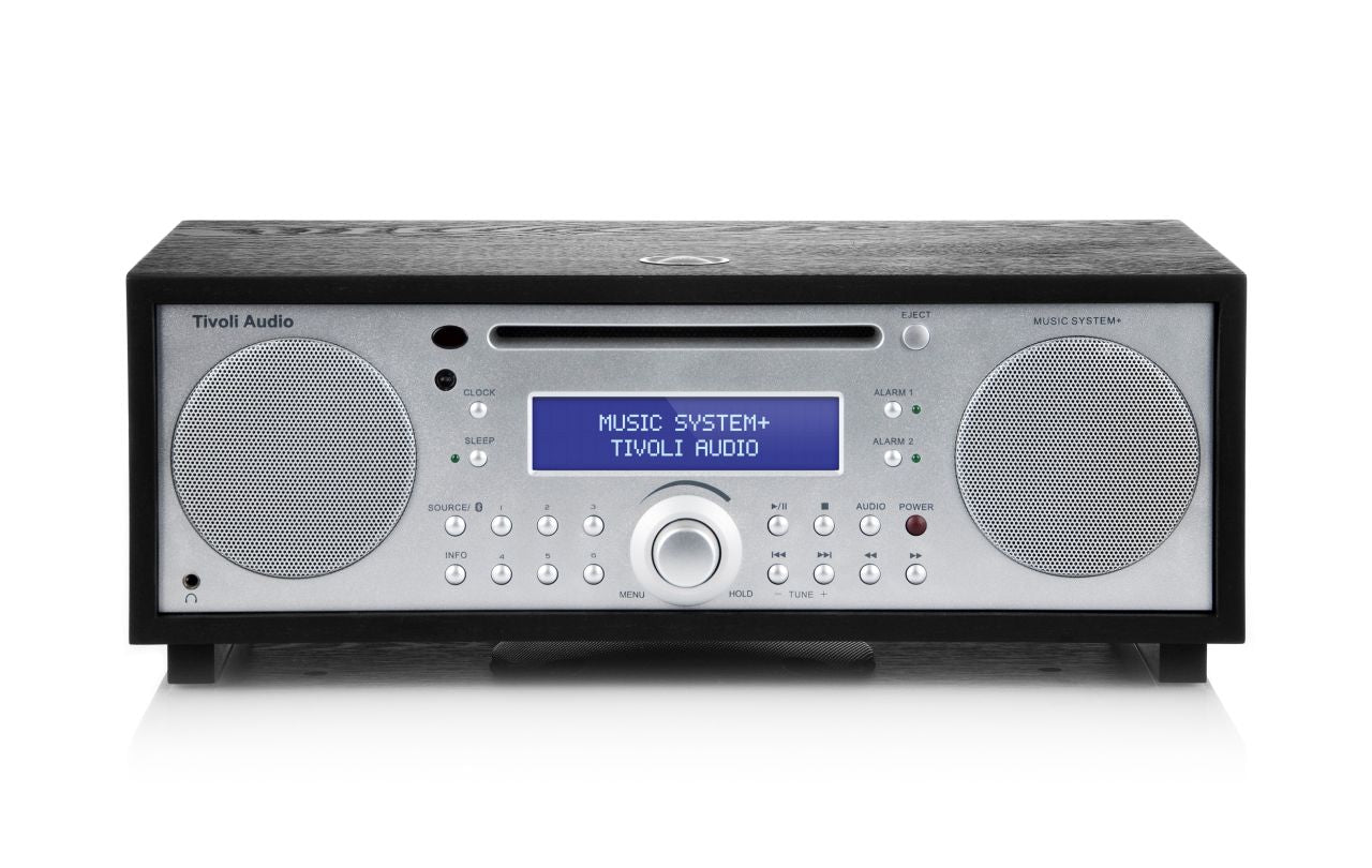 Tivoli Music System Plus Radio - Black Ash/Silver - Wholesales Supply