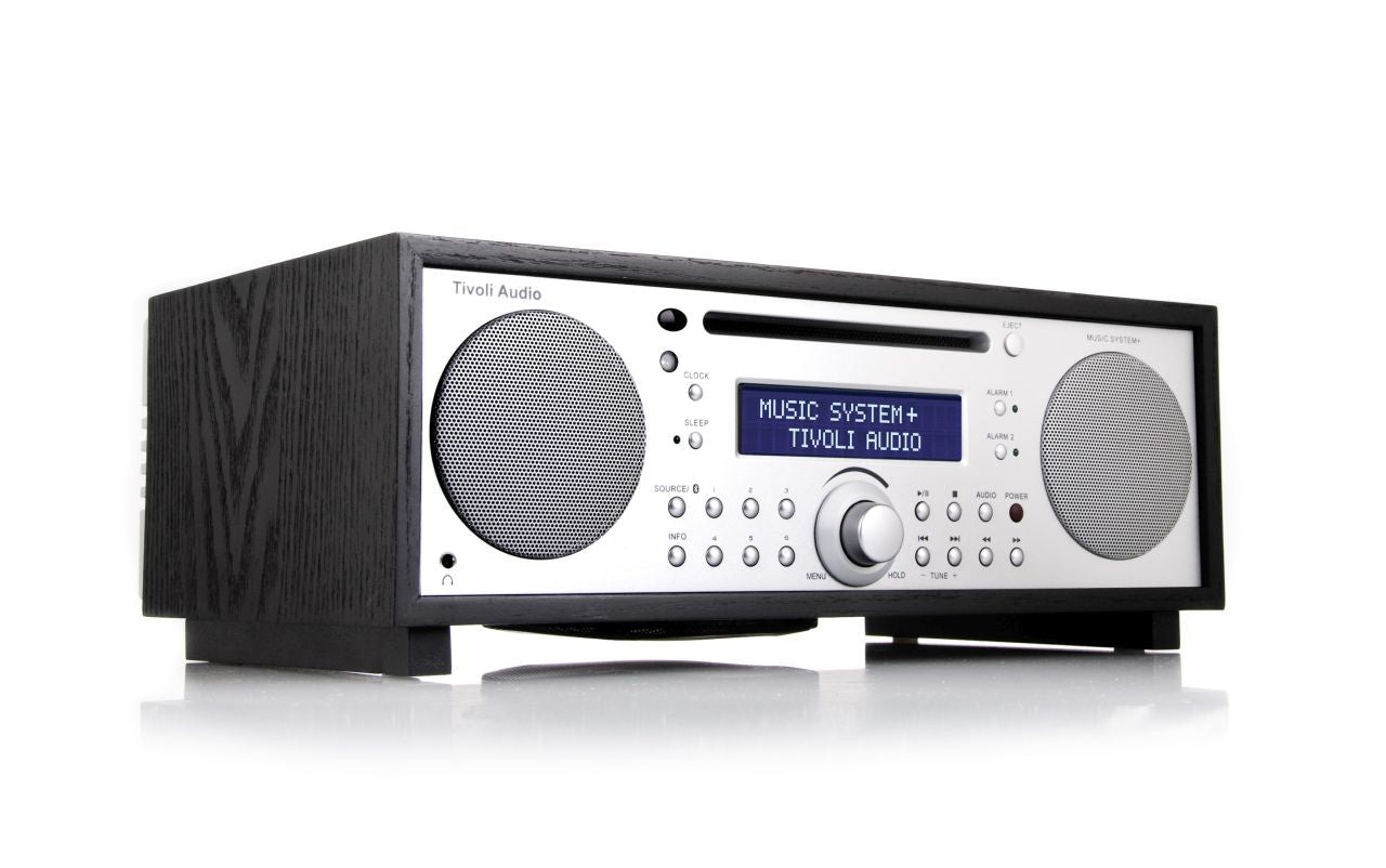 Tivoli Music System Plus Radio - Black Ash/Silver - Wholesales Supply