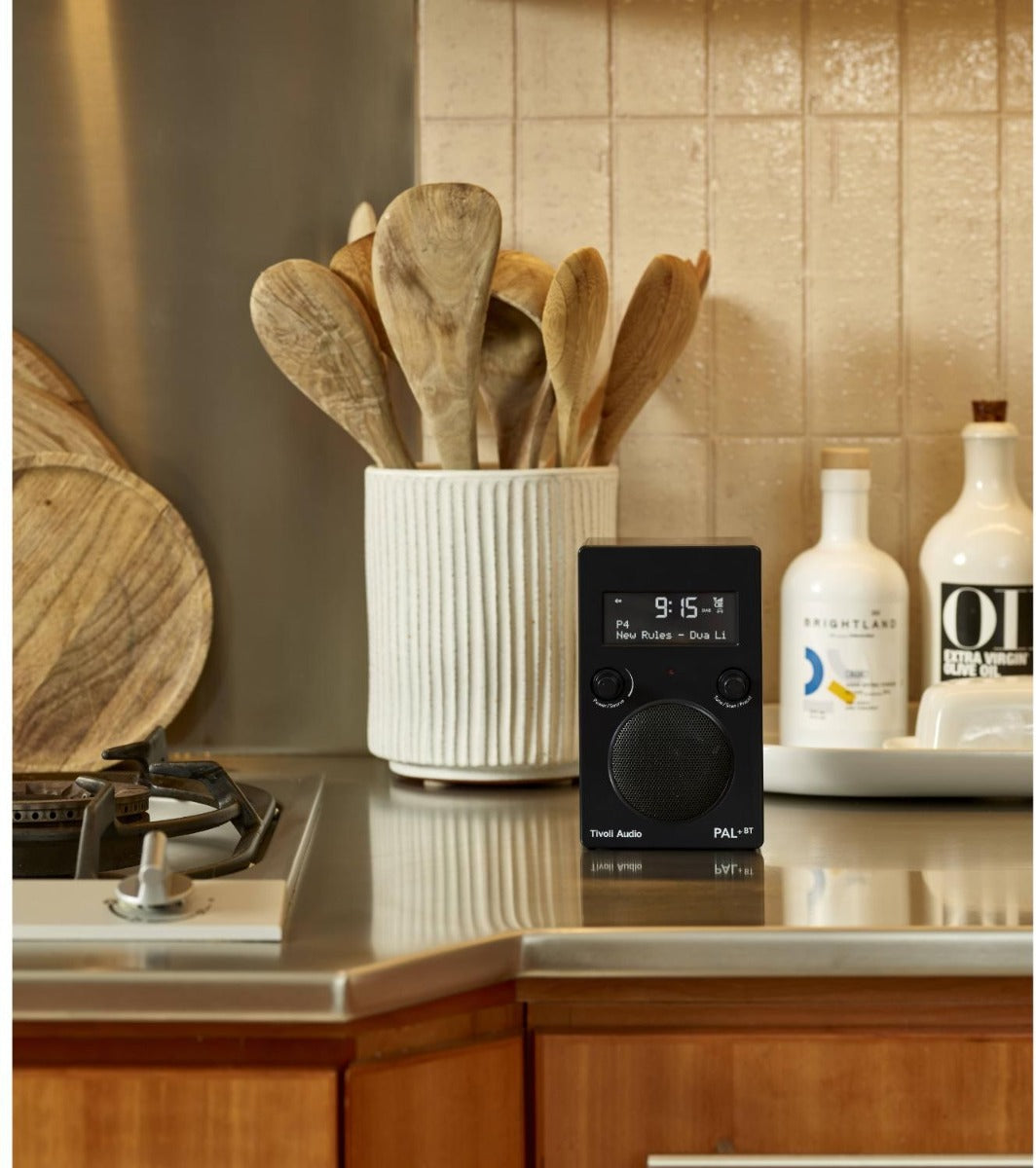 Tivoli - PAL+ Portable AM/FM Radio & Bluetooth Speaker - Black - Wholesales Supply