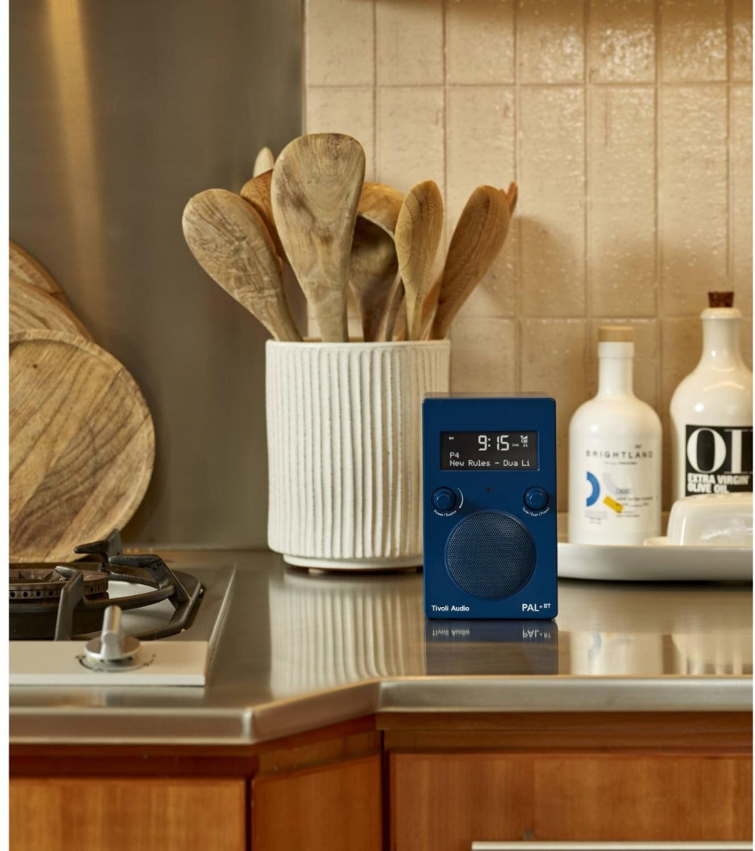 Tivoli - PAL+ Portable AM/FM Radio & Bluetooth Speaker - Blue - Wholesales Supply