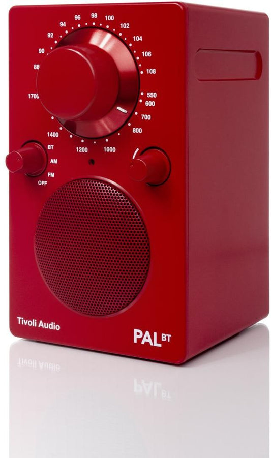 Tivoli - PAL Portable AM/FM Radio & Bluetooth Speaker - Red - Wholesales Supply