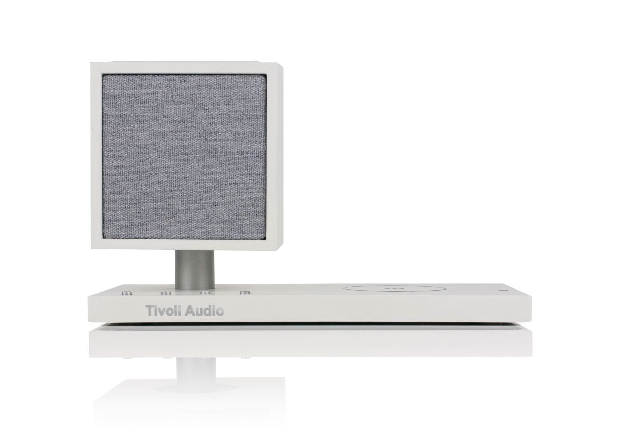 Tivoli Revive Speaker w/ Charging Pad - White/Grey - Wholesales Supply