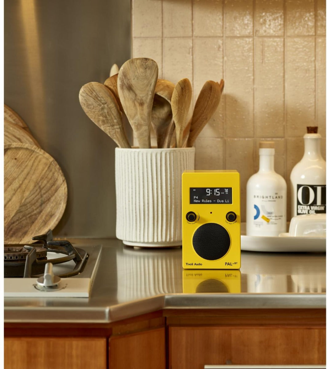 Tivoli - PAL+ Portable AM/FM Radio & Bluetooth Speaker - Yellow - Wholesales Supply