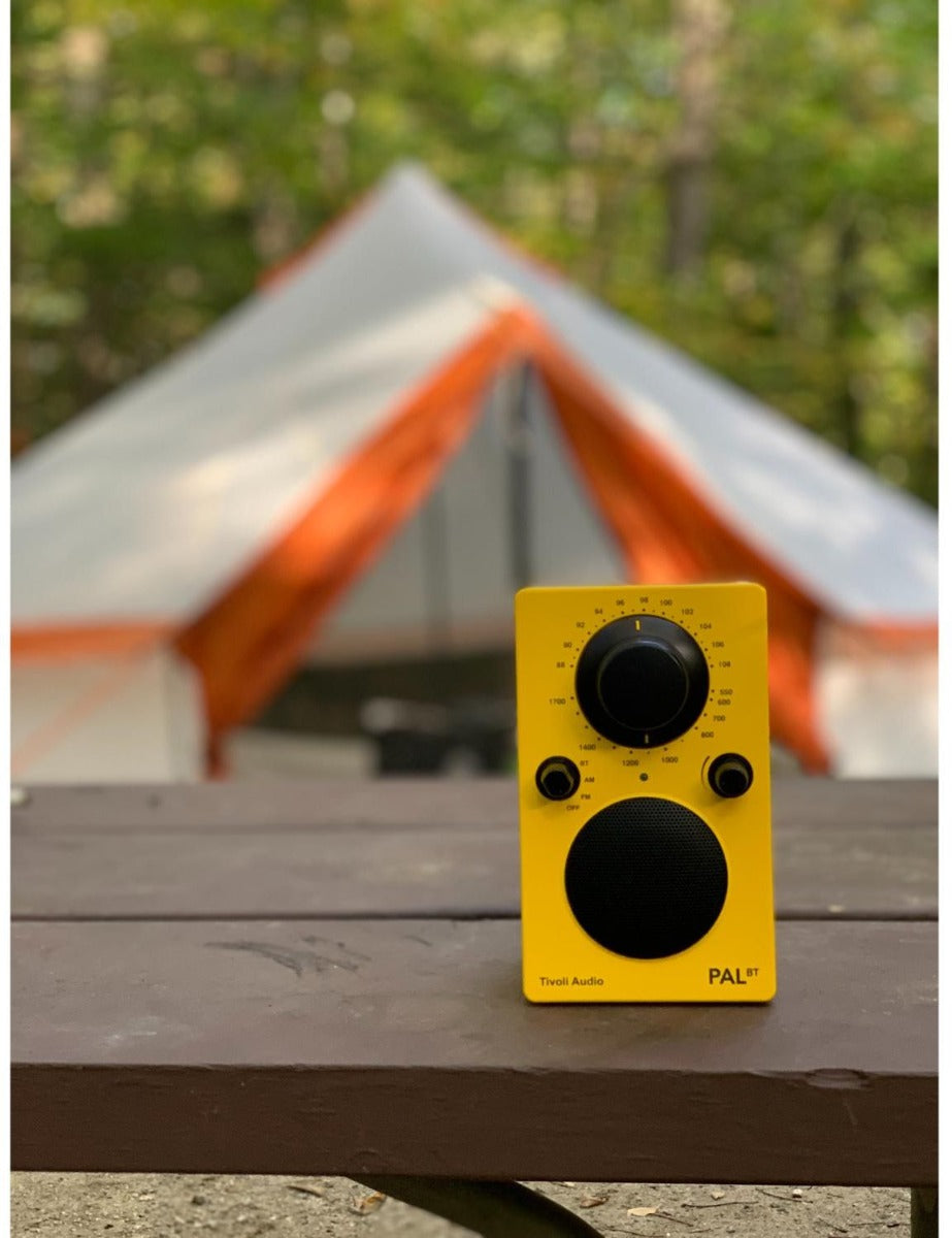 Tivoli - PAL Portable AM/FM Radio & Bluetooth Speaker - Yellow - Wholesales Supply