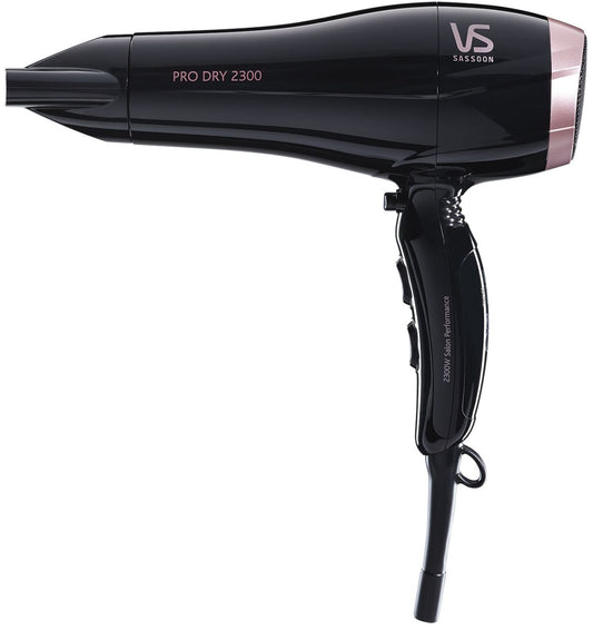Vidal Sassoon - Pro Dry 2300W Hair Dryer - Black - Wholesales Supply