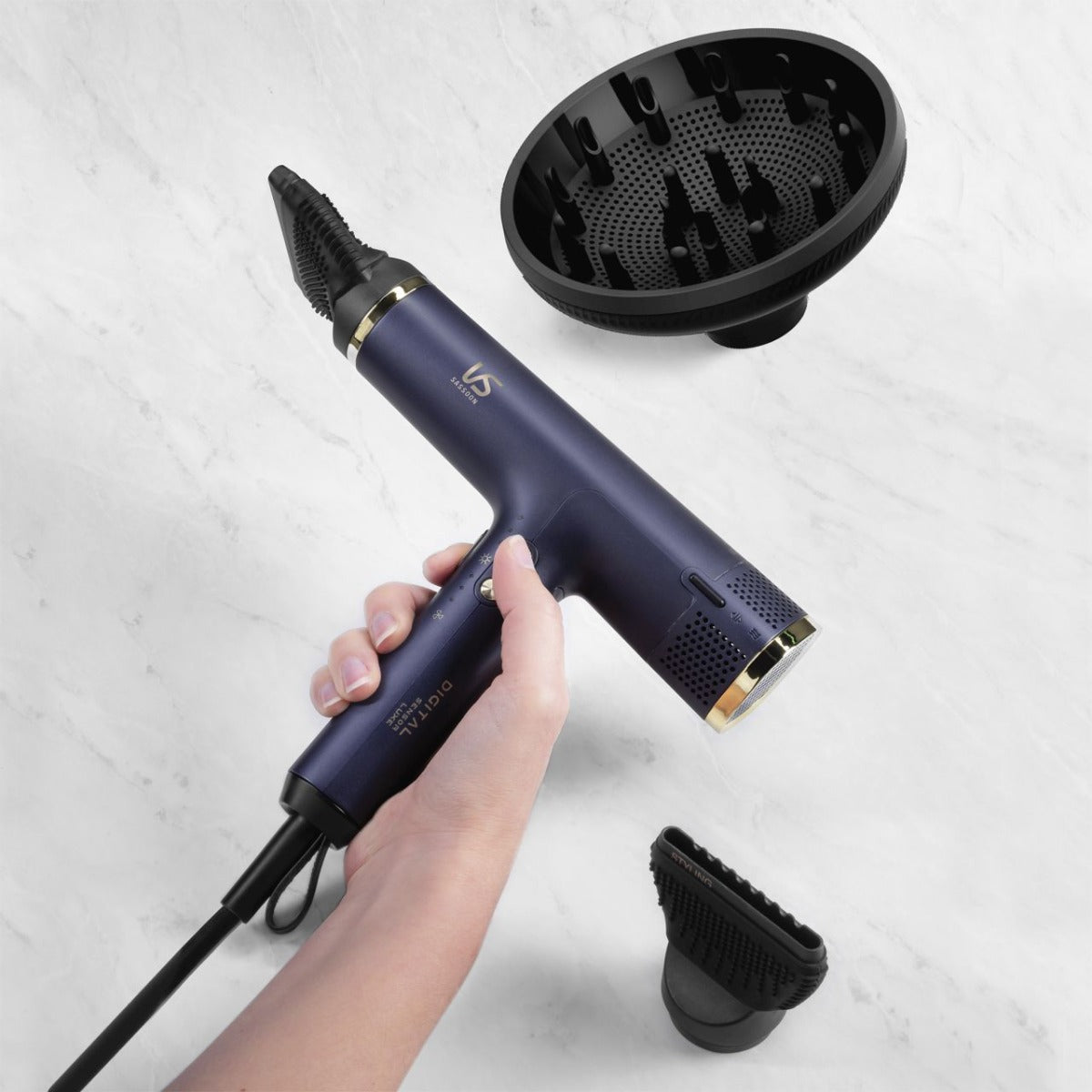 Vidal Sassoon - Digital Sensor Luxe Airsonic Hair Dryer - Wholesales Supply