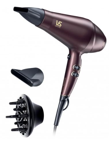 Vidal Sassoon - Frizz Defense Hair Dryer - Purple - Wholesales Supply