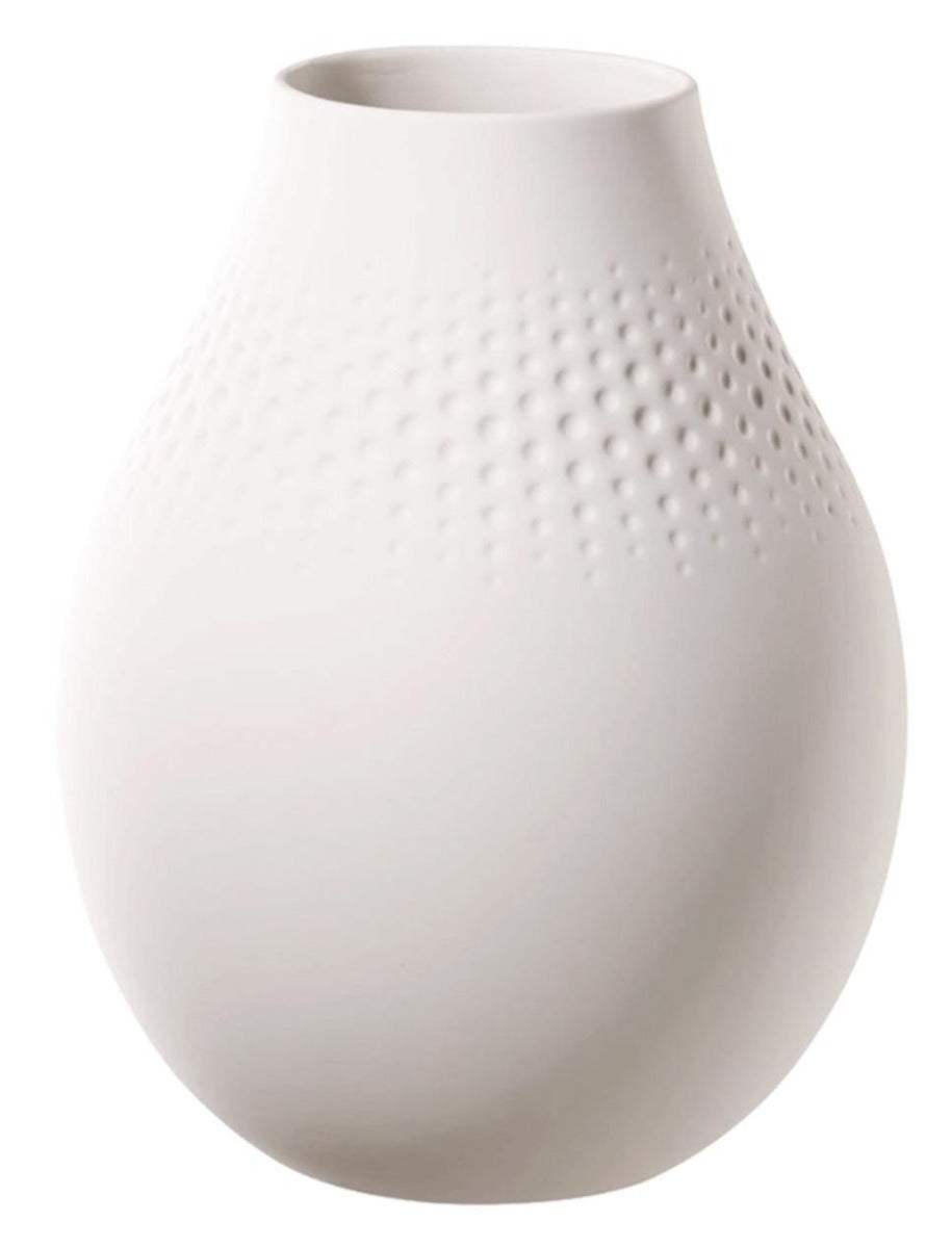 Villeroy & Boch - Manufacture Collier blanc Vase Perle tall Vase - Wholesales Supply