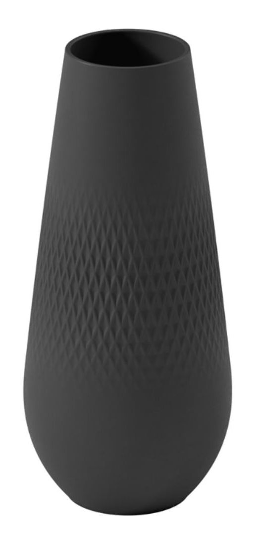 Villeroy & Boch - Manufacture Collier noir Vase Carre tall Vase - Wholesales Supply