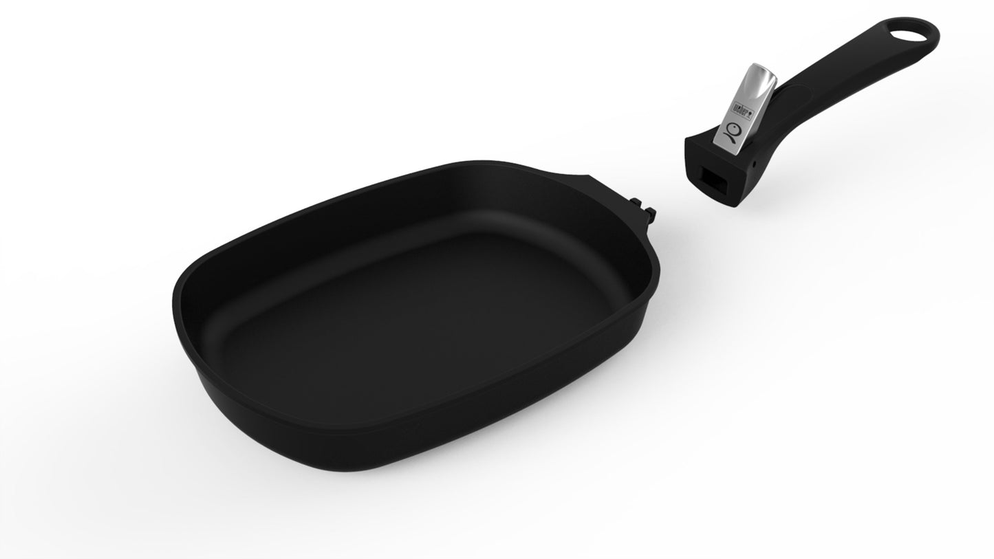 Weber - Small Q Ware Frying Pan - Black - Wholesales Supply