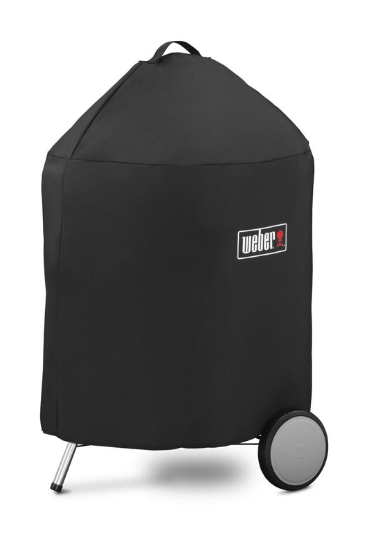 Weber - 57cm Deluxe Weatherproof Kettle Cover - Black - Wholesales Supply