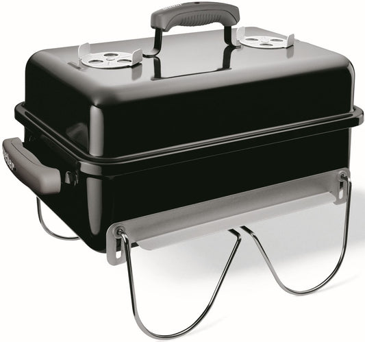 Weber - Go-Anywhere Portable Charcoal BBQ - Black - Wholesales Supply