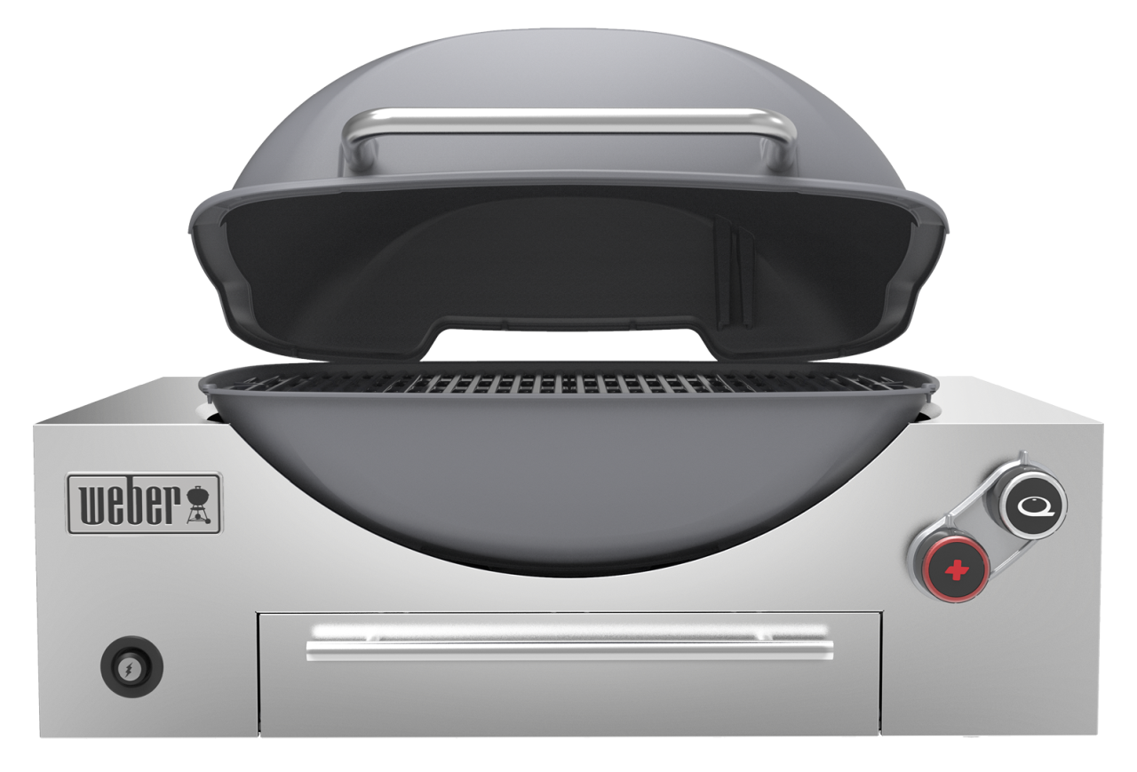 Weber - Built-in Q+ Premium (Q3600N+) LPG BBQ - Smoke Grey - Wholesales Supply