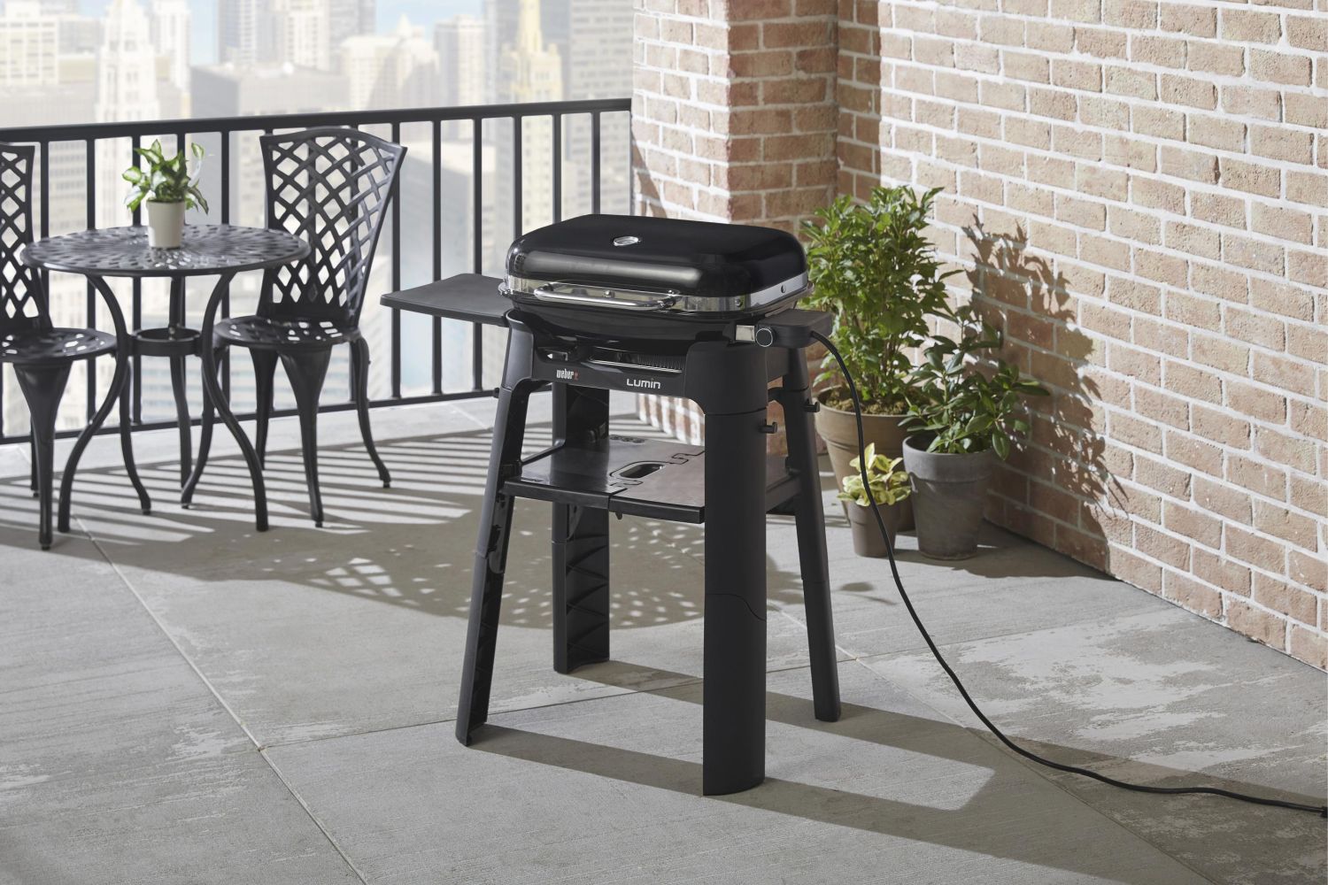 Weber - Stand for Lumin BBQ incl Side table - Wholesales Supply
