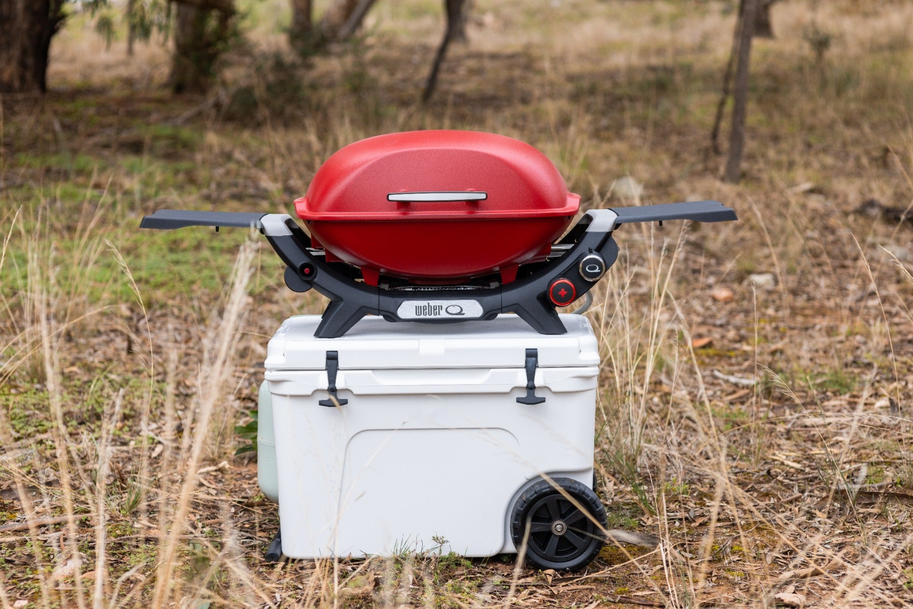 Weber - Q2600N+ LP BBQ - Flame Red - Wholesales Supply
