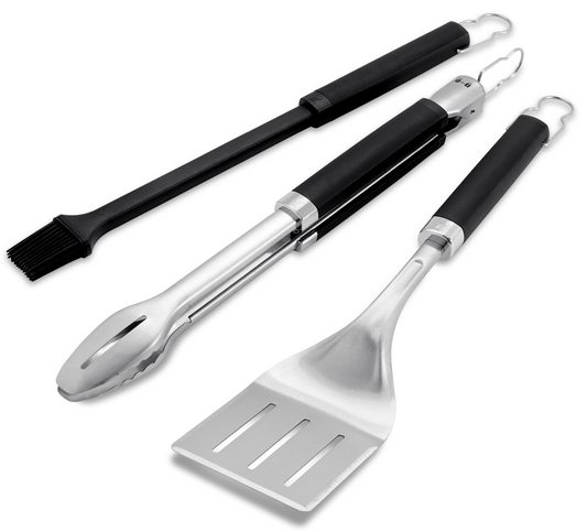Weber - Precision 3 Piece Grill Tool Set - S/S - Wholesales Supply