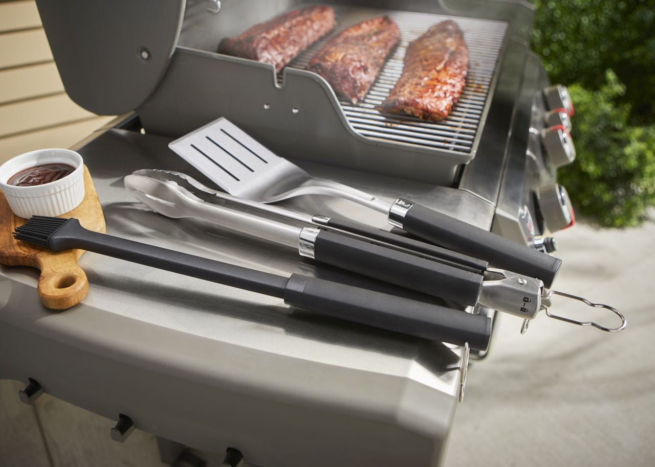 Weber - Precision 3 Piece Grill Tool Set - S/S - Wholesales Supply